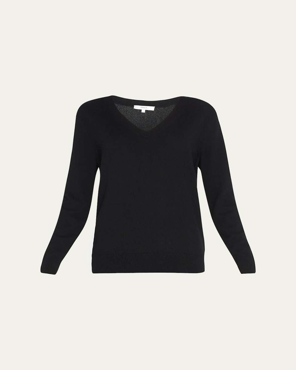 Weekend V-Neck Cashmere Pullover Sweater